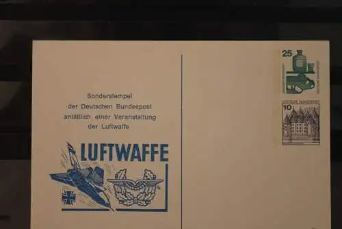 Bundeswehr - Luftwaffe; Wertstempel BUS 10 Pf und UV 25 Pf., ungebraucht