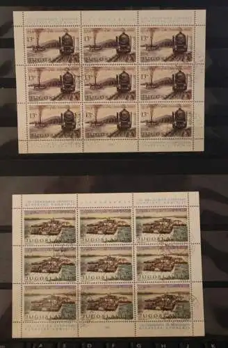 Jugoslawien 1981, Europäische Donaukonferenz, Kleinbogen, MiNr 1903-04, ESST