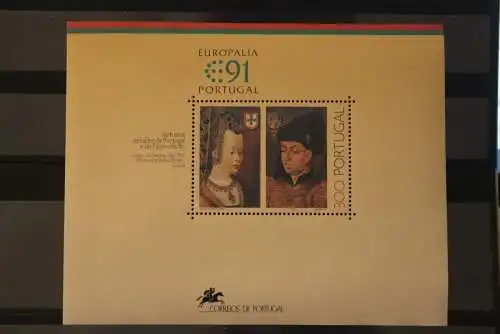 Portugal 1991; EUROPALIA 91, Block 79, MNH