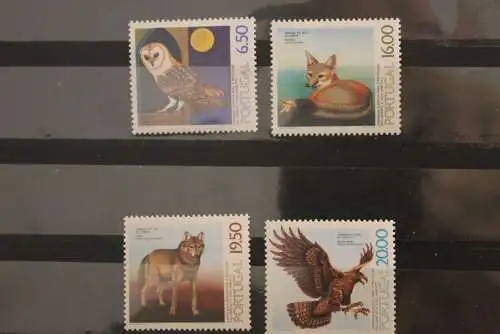 Portugal 1980;Europäisches Artenschutzkampagne, Tiere,MiNr 1490-93, MNH