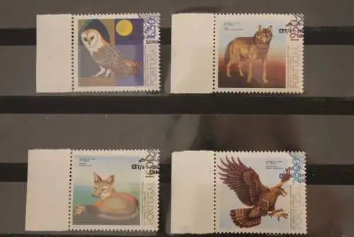 Portugal 1980;Europäisches Artenschutzkampagne, Tiere,MiNr 1490-93, gestempelt