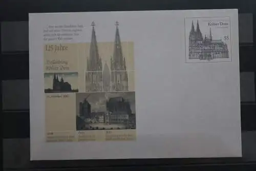 Gedenkumschlag 2005; USo 104: 125 Jahre Vollendung des Kölner Doms - UNESCO Weltkulturerbe, Kirche