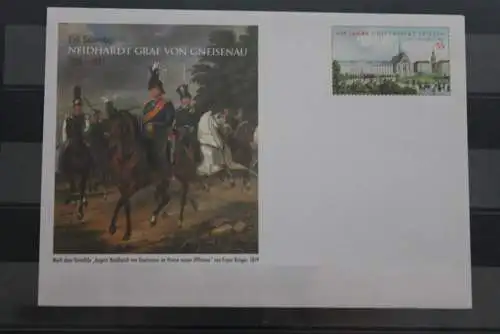 Gedenkumschlag 2010; USo 216: Neidhardt Graf von Gneisenau