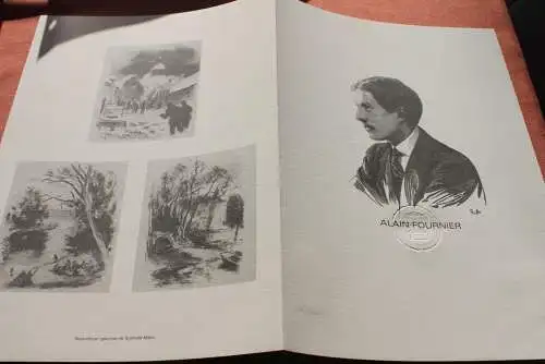 Frankreich 1986; Alain-Fournier, Offizielles Ersttagsblatt, Nr  37-86