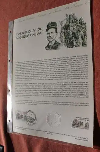 Frankreich 1984; Palais Ideal du Facteur Cheval; Offizielles Ersttagsblatt, Nr 24-84