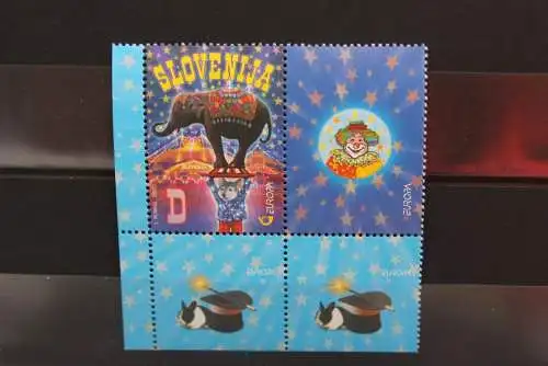 Slowenien, EUROPA 2002, Zirkus, Cirque, Circus, MiNr  403, MNH