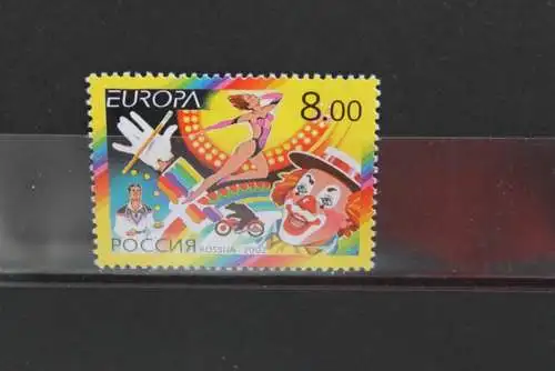 Russland, EUROPA 2002, Zirkus, Cirque, Circus, MiNr  987, MNH