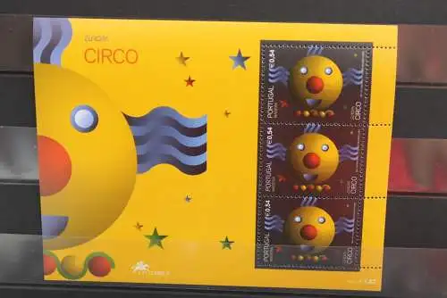 Portugal-Madeira, EUROPA 2002, Zirkus, Cirque, Circus, MiNr  Block 25, MNH