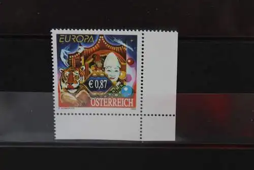 Österreich, EUROPA 2002, Zirkus, Cirque, Circus, MiNr 2376, MNH