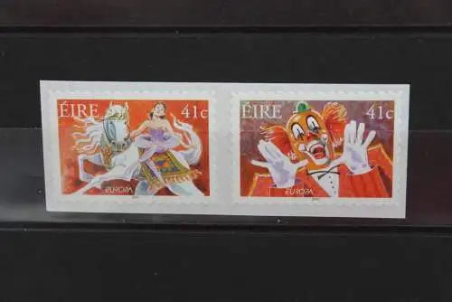 Irland, EUROPA 2002, Zirkus, Cirque, Circus, MiNr 1434-35, MNH