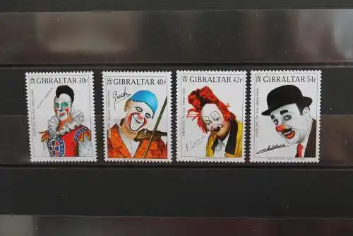 Gibraltar, EUROPA 2002, Zirkus, Cirque, Circus, MiNr 1002-05, MNH