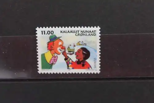 Dänemark - Grönland, EUROPA 2002, Zirkus, Cirque, Circus, MiNr 385, MNH