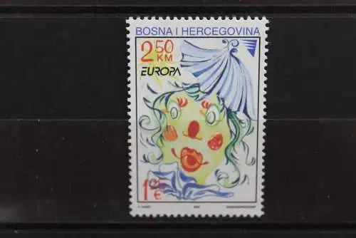 Bosnien und Herzegowina, EUROPA 2002, Zirkus, Cirque, MiNr 265, MNH