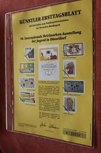 Deutschland, Künstler-Ersttagsblatt 1990: Intern. Briefmarken-Ausstellung in Düsseldorf; MiNr 1472