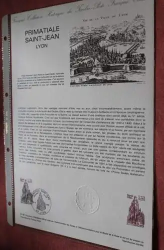 Frankreich 1981; Primatiale Saint-Jean Lyon, Offizielles ETB, Document Philatelique Officiel  21-81