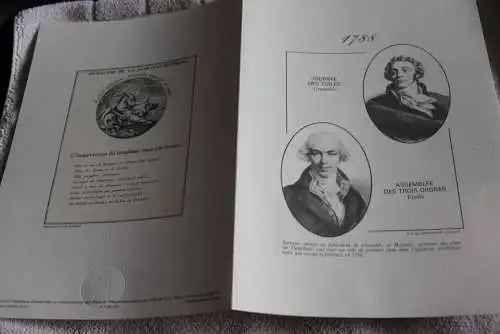 Frankreich 1988; Grenoble; Journee des Tuiles; Offizielles Ersttagsblatt, Document Philatelique  Officel, Nr 23-88