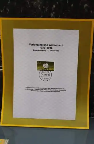 Deutschland 1983; Verfolgung und Widerstand, MiNr  1163, Kalenderblatt der Deutsche Post