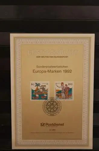 Deutschland 1992; EUROPA-Marken - CEPT 1992, ETB  16/1992