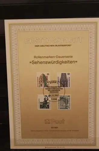 Deutschland 1988; Sehenswürdigkeiten: Freiburger Münster und weitere, ETB  25/1987