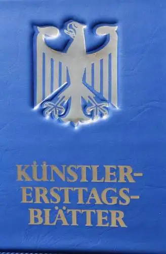 Deutschland 1987; Künstler-Ersttagsblatt 1200 Jahre Erhebung Bremens zum Bischofssitz;  MiNr. 1329, limitiert,nummeriert