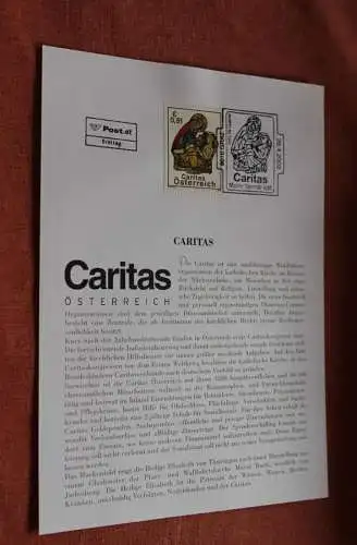 Österreich 2002, Ersttagsblatt: Caritas