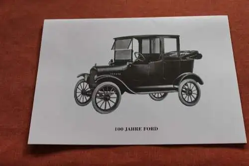 Österreich 2003, Ersttagsblatt: Block 100 Jahre Ford