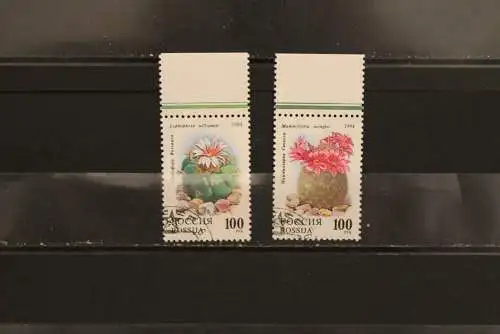 Rußland 1994, Blumen, Kakteen, gestempelt