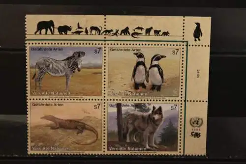 Tiere, Vereinte Nationen - Wien 1993, MNH