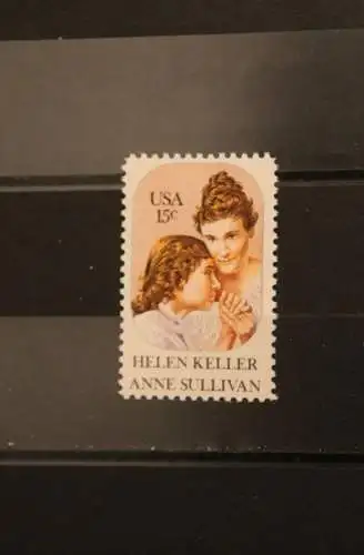 USA 1980; Helen Keller und Anne Sullivan,  MiNr 1431, MNH