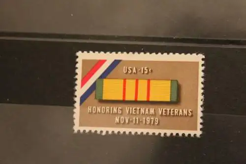 USA 1979;  Vietnam-Veteranen Ehrung, MiNr  1407, MNH