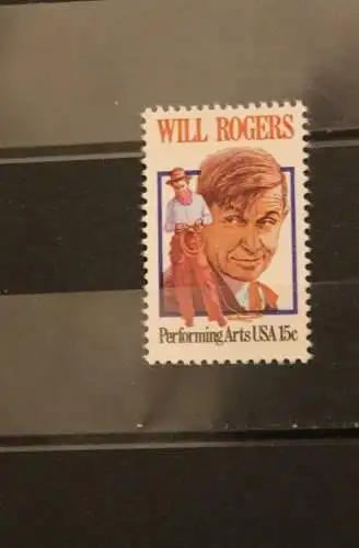 USA 1979;  Will Rogers, MiNr  1406, MNH