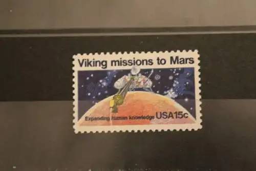 USA 1978; Viking I auf dem Mars, Raumfahrt, MiNr  1356, MNH