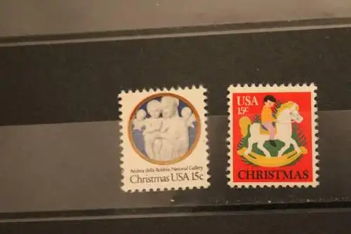 USA 1978; Weihnachten  MiNr  1368-69, MNH