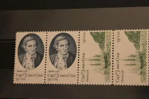 USA 1978, Kapitän Cook, Schiffe,  MiNr  1325, MNH