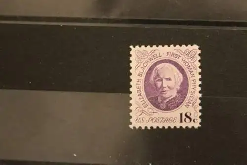 USA 1974; Freimarke Elizabeth Blackwell,  MiNr  1131, MNH