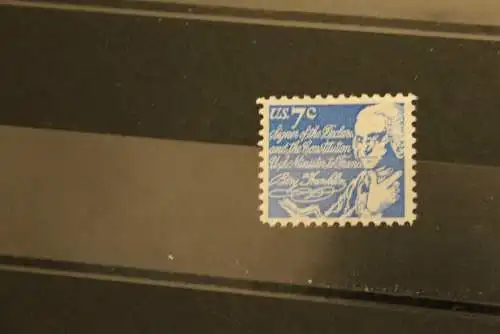 USA 1972; Freimarke Benjamin Franklin,  MiNr  1086, MNH