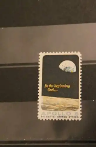 USA 1969; Apollo 8; Raumfahrt, MiNr  981, MNH