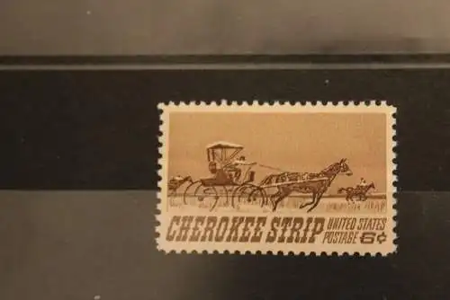 USA 1968; Cherokee Strip Land Run, MiNr  968, MNH