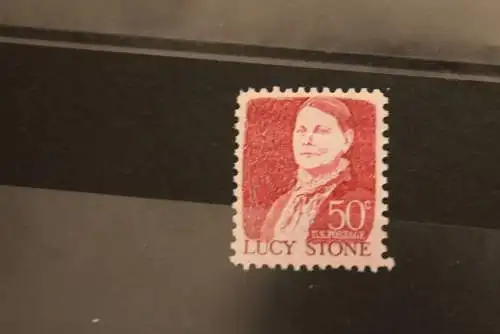 USA 1968; Freimarke Lucy Stone, MiNr   962, MNH