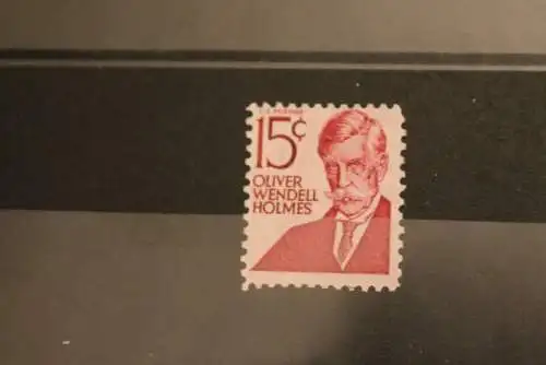 USA 1968; Freimarke Oliver Holmes, MiNr   944, MNH