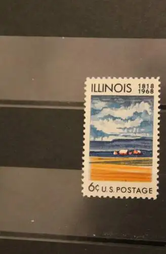 USA 1968; 150 Jahre Staat Illinois, MiNr  943, MNH