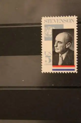 USA 1965; Adlai E. Stevenson,  MiNr  891, MNH