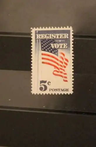 USA 1964; Wahlbeteiligung, MiNr  863, MNH