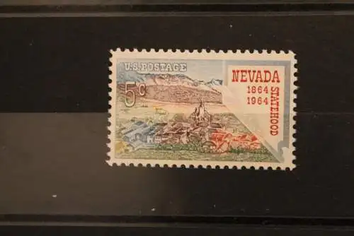 USA 1964; 100 Jahre Staat Nevada, MiNr  862, MNH