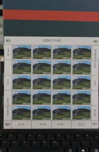 Dänemark-Färöer, NORDEN 1995, Kleinbogensatz; 2 KB; MiNr. 276-77, MNH