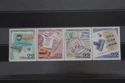 USA 1986; AMERIPEX '86 Chicago, Intern. Briefmarkenausstellung, MiNr 1783-86, ZD; MNH