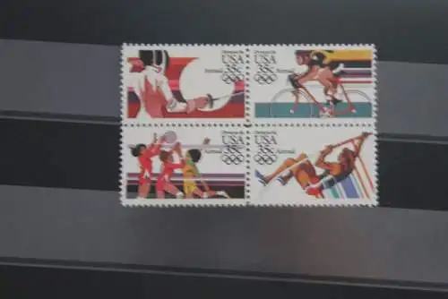 USA 1983; Olympische Sommerspiele, MiNr 1665-68, ZD; MNH