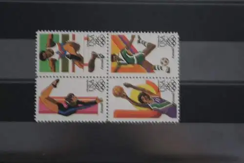 USA 1983; Olympische Sommerspiele, MiNr 1636-39, ZD; MNH