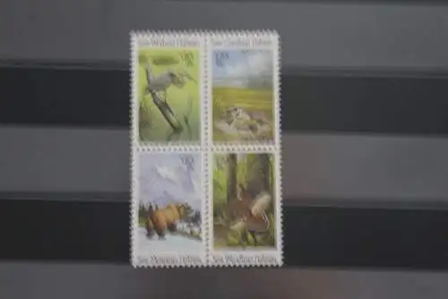 USA 1981; Naturschutz, Tiere,  MiNr 1493-96, ZD; MNH