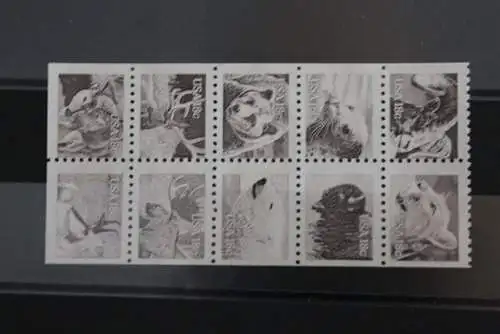 USA 1981; Freimarken: Tiere, MiNr 1470-79, ZD; MNH